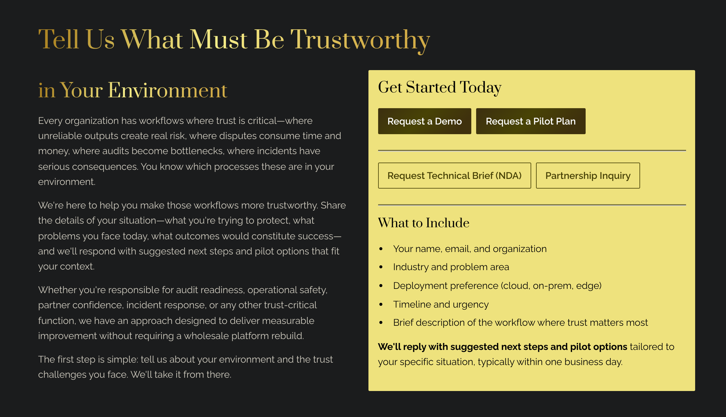 Targeted test — reliability confirmed