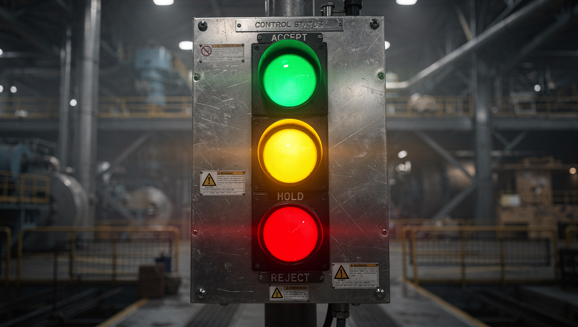 Platform visual — dark ambient